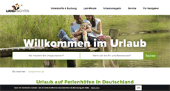 Desktop Screenshot of landsichten.de